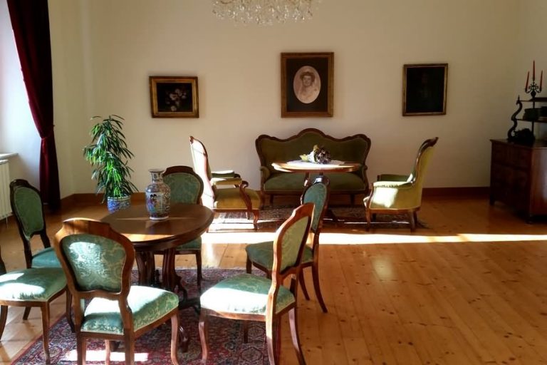 Grofičin salon v gradu Beltinci Grofičin salon v gradu Beltinci
